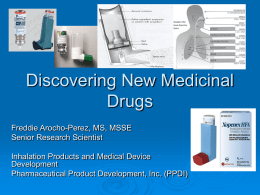 An Overview of the Pharmaceutical Development Process