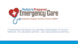 APDC - PPEC presentation - Arizona Pediatric Disaster Coalition
