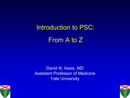 Intro to PSC A to Z