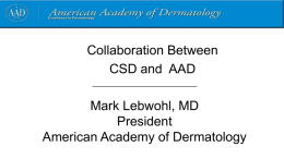 Access to Prescription Drugs - American Academy of Dermatology