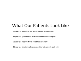 What Our Patients Look Like