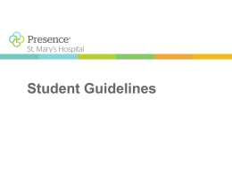 Student Guidelines Powerpoint