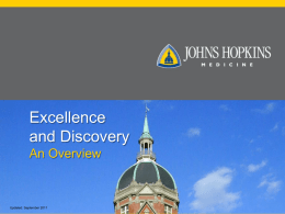 Overview - Hopkins Medicine - Johns Hopkins Medicine