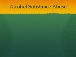 ER Alcohol Substance Abuse