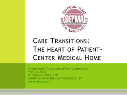 Care Transition - Southeast Texas Medical Associates