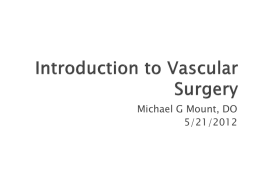 Clinical Anatomy and Vascular Surgery