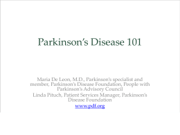 What is Parkinson`s Disease