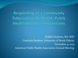 Tuberculosis Outbreak