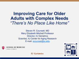 TITLE HERE - American Academy of Home Care Medicine