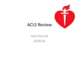ACLS by Jack Hornick
