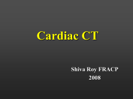 Cardiac CT - Cardiology Associates