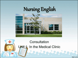 Nursing English
