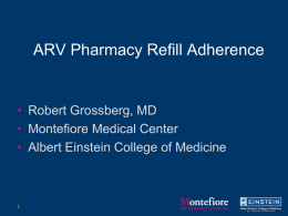 Grossberg - Pharmacy Pickup Adherence