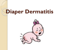 What causes diaper rash?