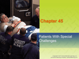 Special Challenges - Madison County Emergency Medical District