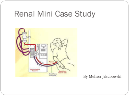 Renal Mini Case Study