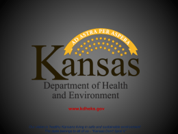 ASC Survey Process - Kansas Hospital Association