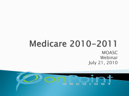 Medicare 2010-2011