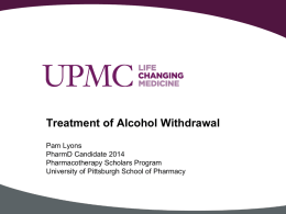 UPMC PowerPoint - Pitt Pharmacy Portfolio
