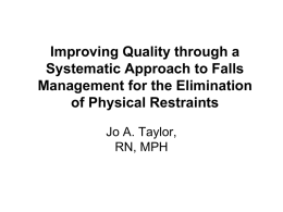 A Systematic Approach to Restraint Reduction