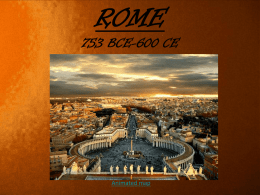 ROME 753 BCE