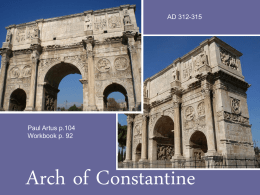 ARCH OF CONSTANTINE FINAL