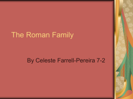 The Roman Family - Latin is Fun!!!