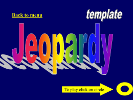 Jeopardy C