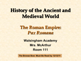 The Roman Empire-Pax Romana 1011 st.ed