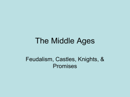 Feudalism During the Middle Ages