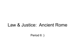 Roman Law in the West