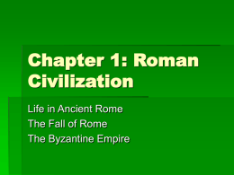 The Western Roman Empire