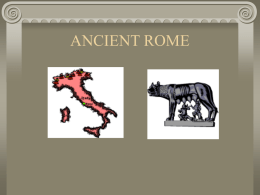 ancient rome - Cobb Learning