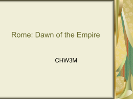 Rome: Dawn of the Empire - Hale