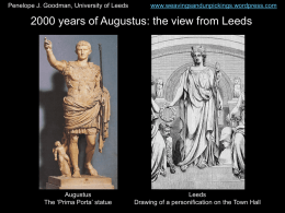 2000 years of Augustus - Talks by Experts on Classics