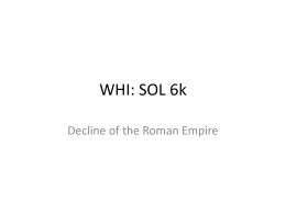 Division of the Roman Empire