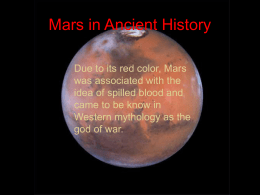 Ancient Mars