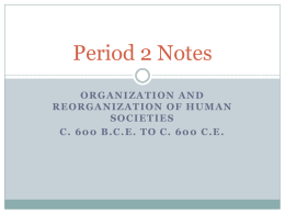 Period 2 Notes