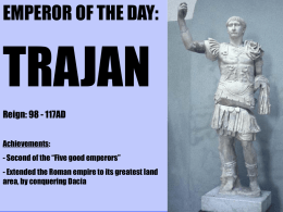 Statue of Trajan on Horseback Temple to the Divine Trajan Trajan`s