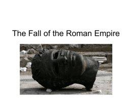 6.4: The Fall of the Roman Empire