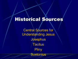 Classical/historical sources
