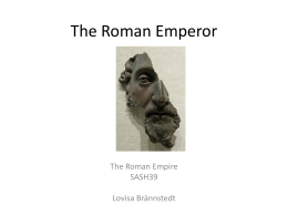 The Roman Emperor