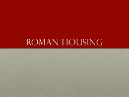 Roman Housing - cloudfront.net