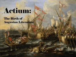 Actium and the Birth of Augustan Literature