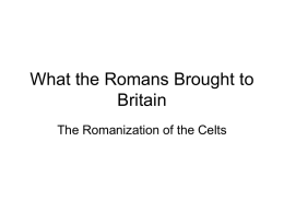 What_the_Romans_Brought_to_Britain