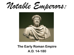 Notable Emperors: