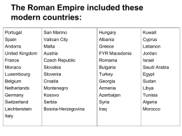 Roman Empire - Too Big to Succeed