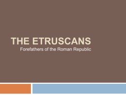 The Etruscans - Johnson Graphic Design