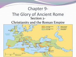 Ch 9 Glory of Rome PowerPoint