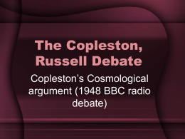 Extension Material Russell-Copleston Debate File